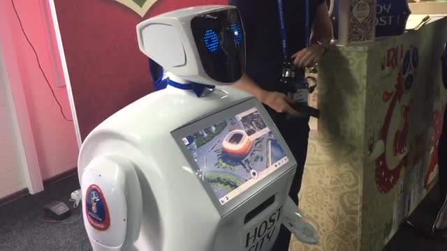 Чудо техники: робот-экскурсовод из Саранска