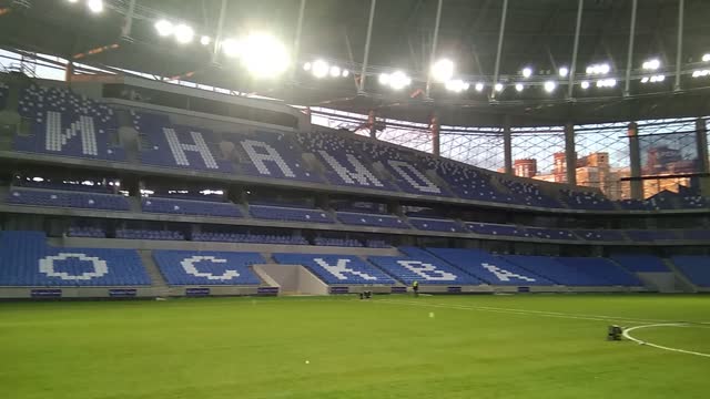 Новый стадион «Динамо»: первое видео из чаши арены