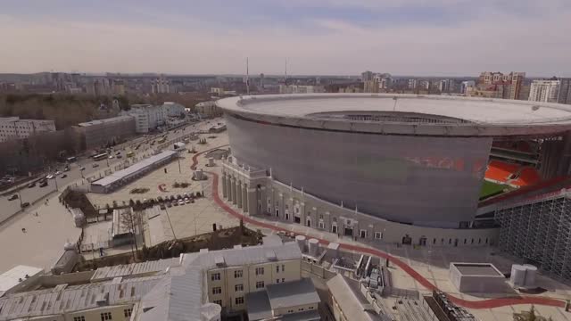 «Екатеринбург Арена» с высоты птичьего полёта