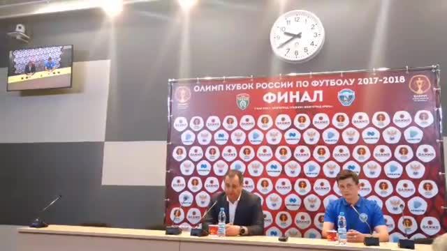Пресс-конференция главного тренера «Авангарда» Хасанби Биджиева