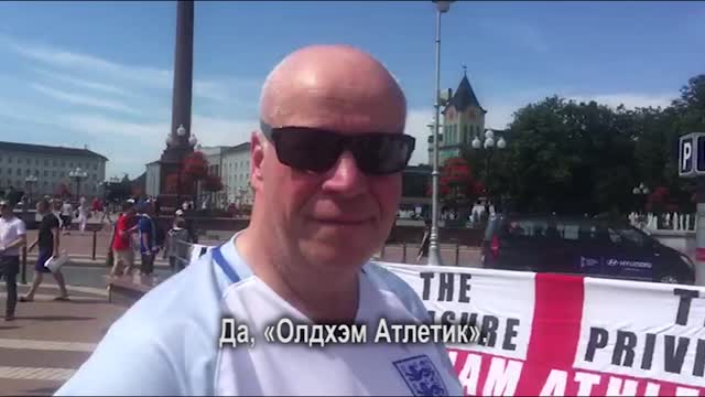 Фанаты Англии не нашли футбольных хулиганов в России