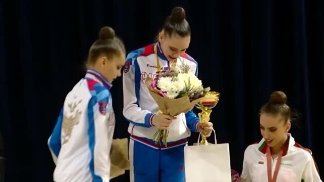 Российских гимнасток в Чехии наградили под гимн СССР