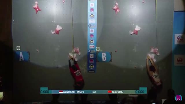 Индонезийка установила мировой рекорд в скалолазании
