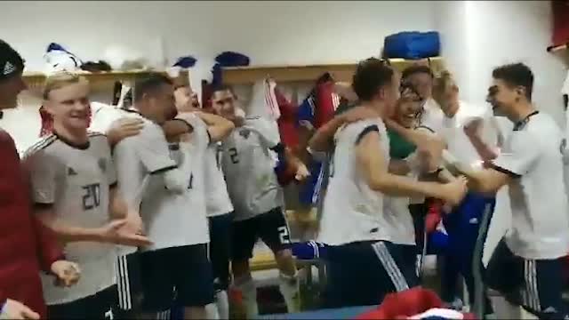 Эмоции россиян после выхода в элитный раунд отбора Евро-2020 U17