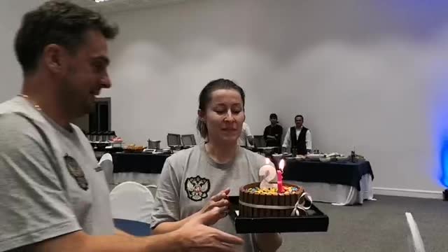 Сборная России поздравляет игрока с днём рождения