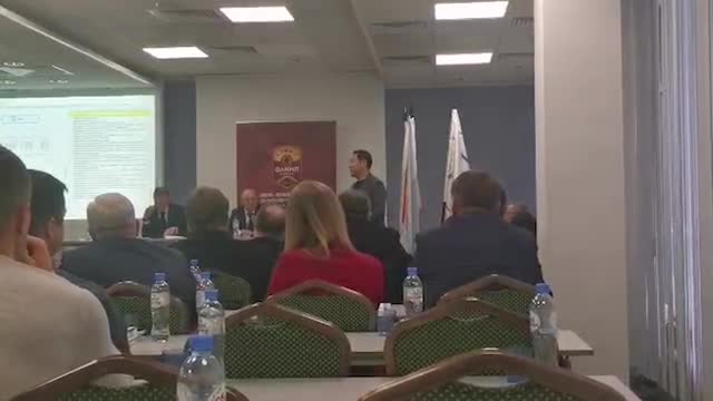 Выступление директора ФК «Сахалин» на собрании ПФЛ