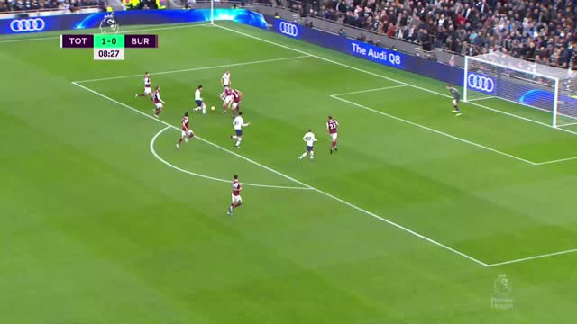 2:0. Лукас Моура («Тоттенхэм») отправляет гол в ворота соперника