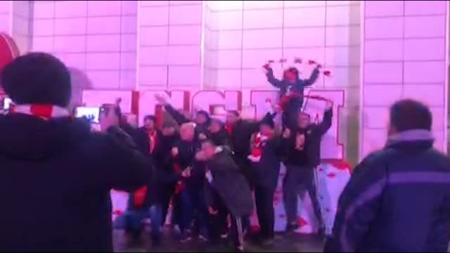 Фанаты «Спартака» оскорбляют Дзюбу перед матчем с «Ростовом»