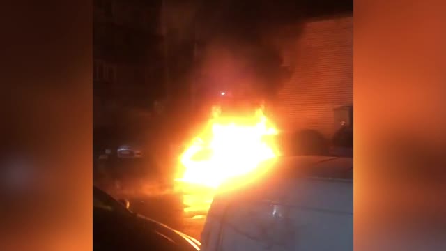 В Санкт-Петербурге сожгли авто заводящего «Зенита»
