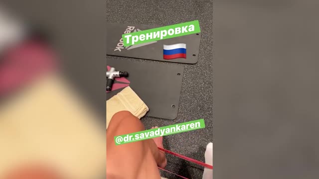 Тарасов потренировал прооперированную ногу под обращение Путина