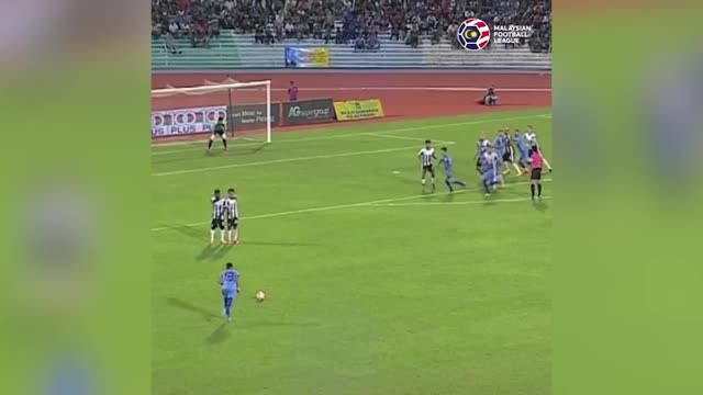 В Малайзии забили гол похожий на легендарный удар Карлоса