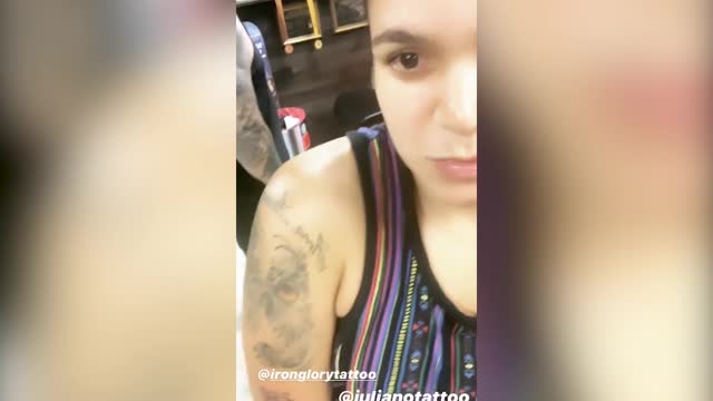 Аманда Нуньес сделала татуировку в честь победы на UFC 250