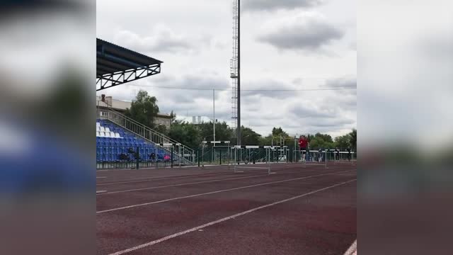 Шубенков возобновил тренировки на стадионе