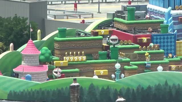 В сети появилось первое видео с парком Nintendo в Осаке