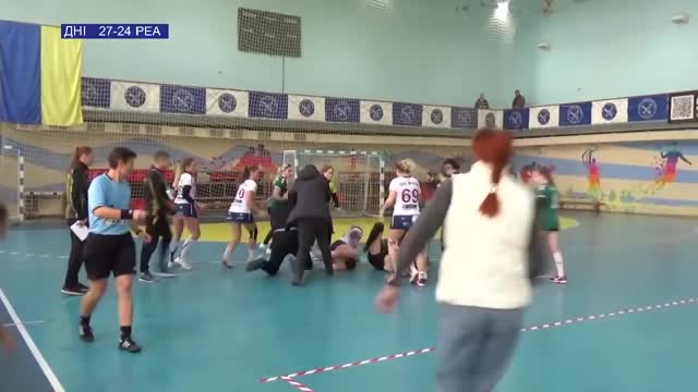 Массовая драка в украинском женском гандболе