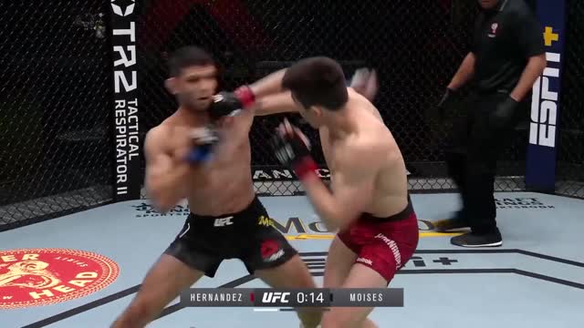 UFC Вегас 20: Александр Эрнандес vs Тиаго Мойзес