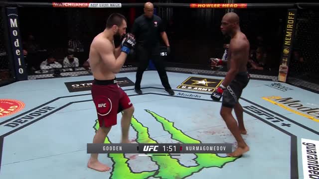 Абубакар Нурмагомедов победил Джарэда Гудена на турнире UFC 260