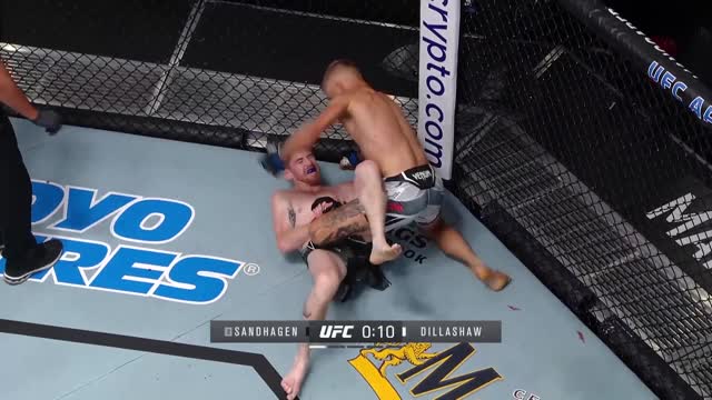 Диллашоу победил Сэндхагена в главном бою UFC Вегас 32