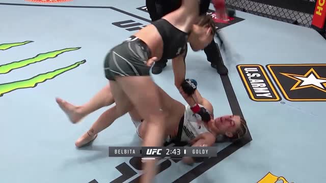 UFC Вегас 32: Диана Белбита (Румыния) vs Ханна Голди (США)