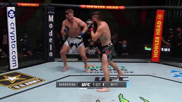 UFC Вегас 33: Брайэн Барбарена (США) vs Джейсон Уитт (США)