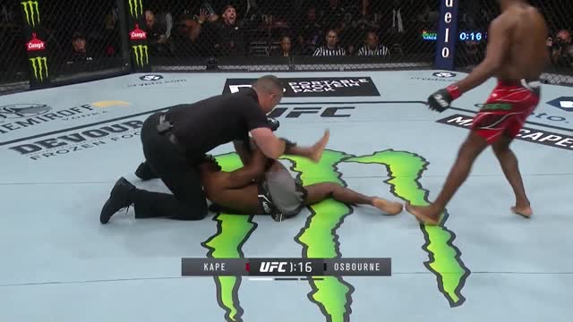 UFC 265: Манель Кейпе (Ангола) vs Оде Осборн (США)
