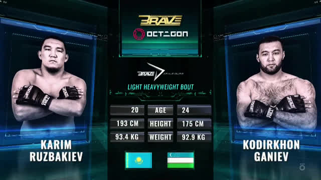 Brave CF 53. Карим Рузбакиев vs Кодирхон Ганиев