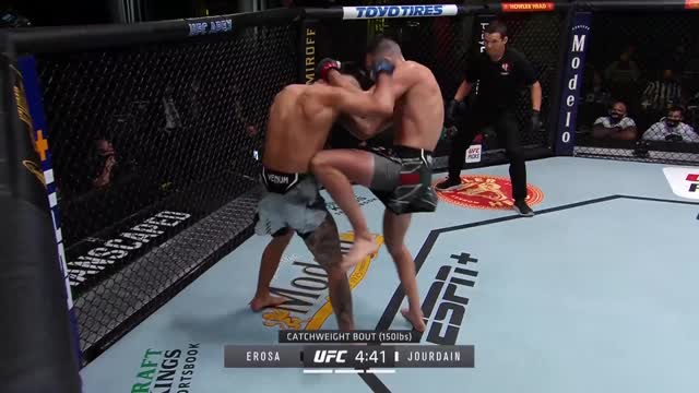 Эроса удушающим приёмом победил Журдена на UFC Вегас 36