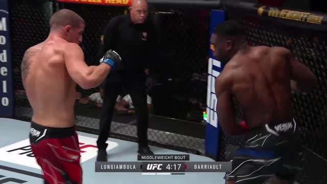 UFC Вегас 36: Дальча Лунгиамбула vs Марк-Андре Барио