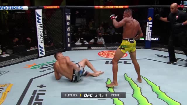 UFC Вегас 38: Алекс Оливейра (Бразилия) vs Нико Прайс (США)