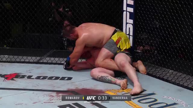 Александр Романов нокаутировал Джареда Вандераа на UFC Вегас 39