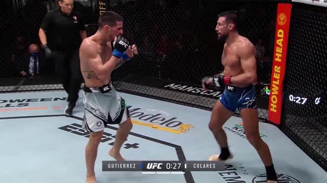 UFC Вегас 39: Крис Гутиеррез (США) vs Фелипе Коларес (Бразилия)