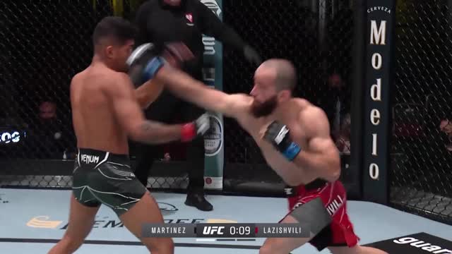 UFC Вегас 41: Джонатан Мартинез vs Звиад Лазишвили
