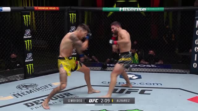 UFC Вегас 42: Тиаго Мойзес vs Йоэль Альварез