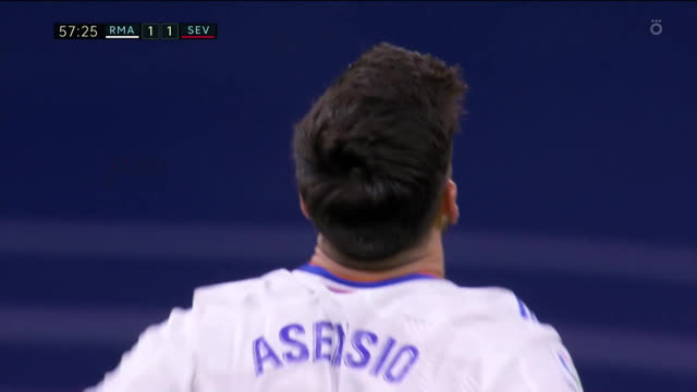 Асенсио («Реал Мадрид») чуть не забил дальним обводящим ударом