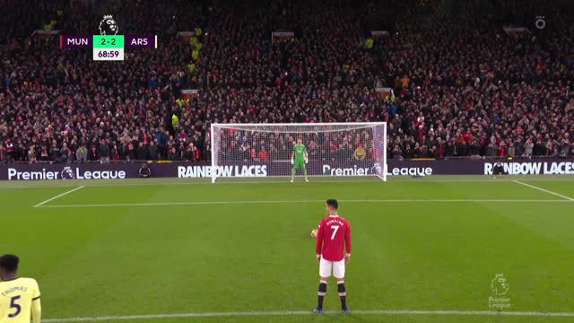 3:2. Роналду («Манчестер Юнайтед») реализует пенальти!