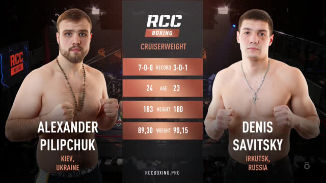 RCC Boxing. Александр Пилипчук vs Денис Савицкий