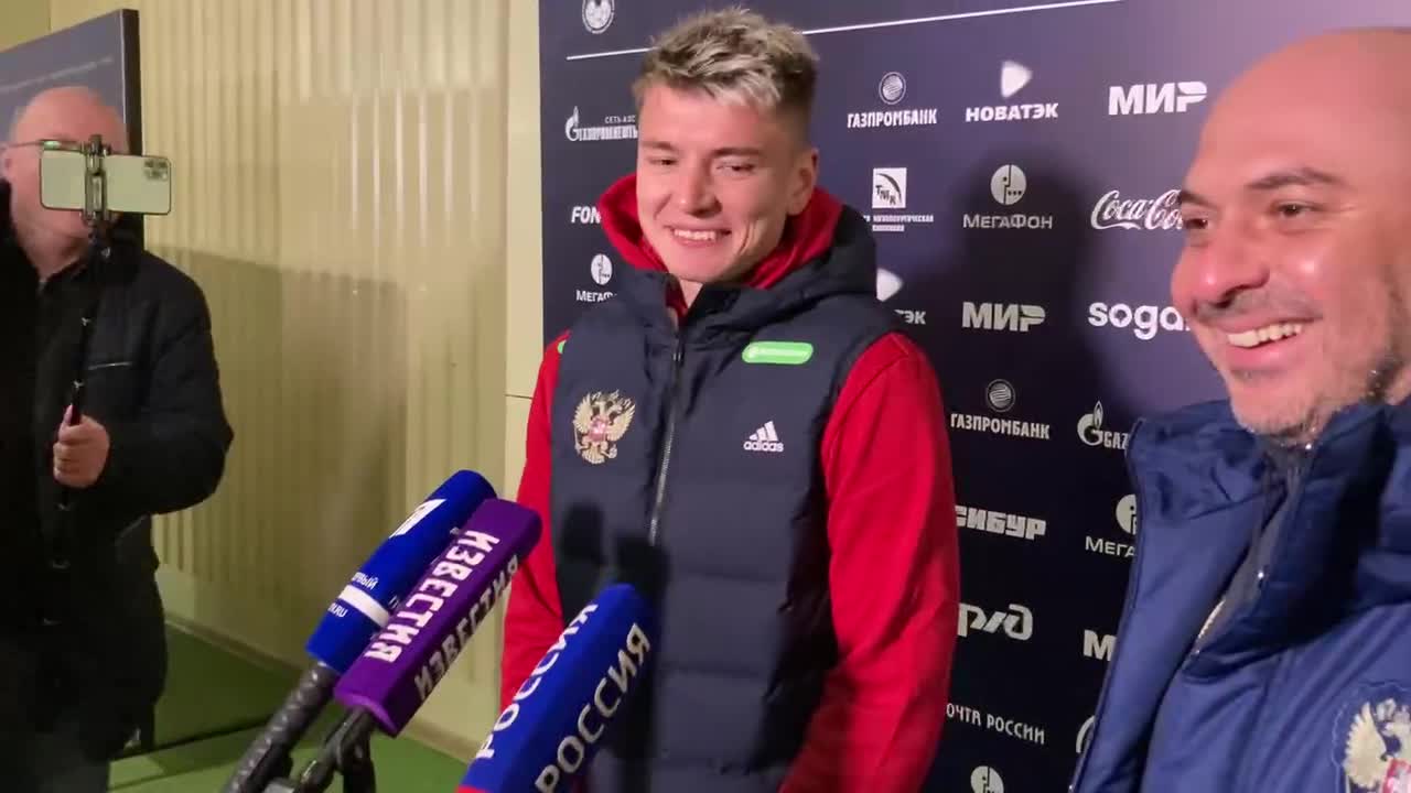Игрока сборной России перепутали с журналистом