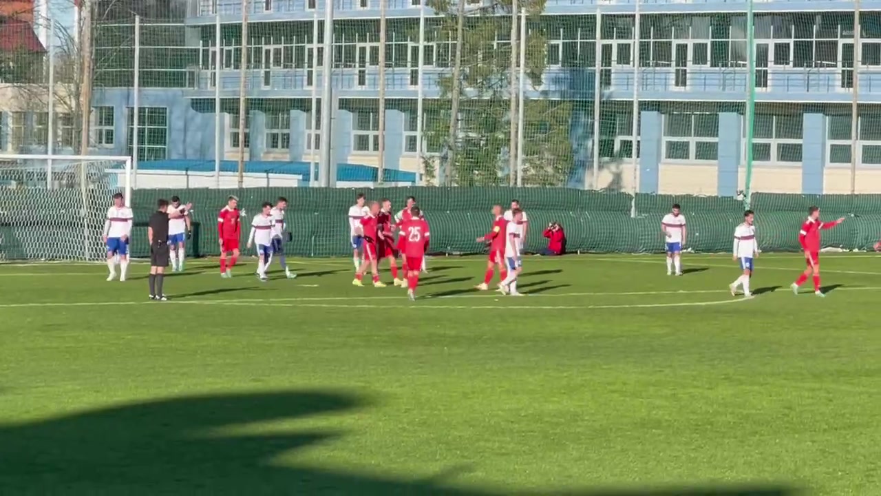 Основная сборная России против молодёжной. 1:0, Тюкавин