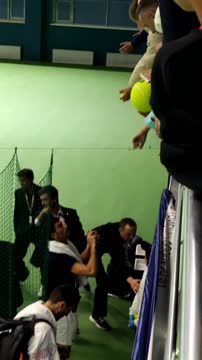 Фанаты ударили Джоковича по лицу, сербский теннисист обиделся