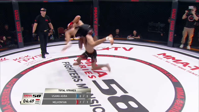 MMA Series 58. Агиба vs Мелконян