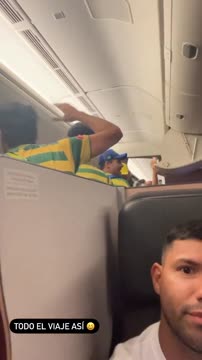 Агуэро летел в Катар на ЧМ-2022 вместе с болельщиками Бразилии