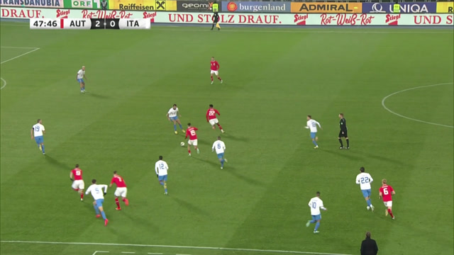 Сборная Италии проиграла команде Австрии в товарищеском матче