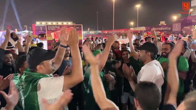 Праздник у саудовцев: как они отмечали победу над Аргентиной