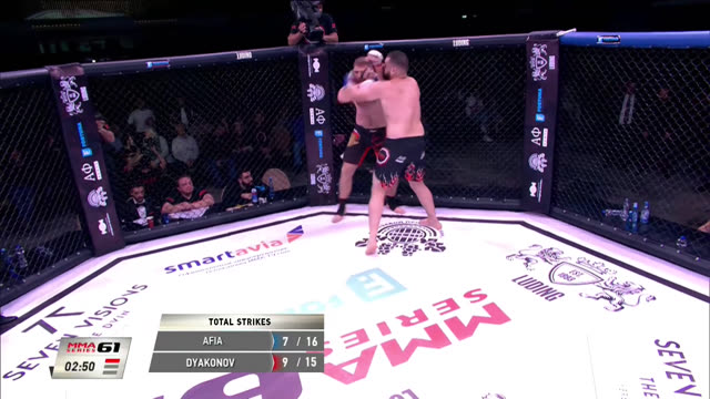 MMA Series 61. Афия vs Дьяконов