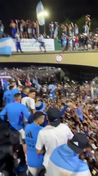 Улицы Буэнос-Айреса чествуют чемпионов мира