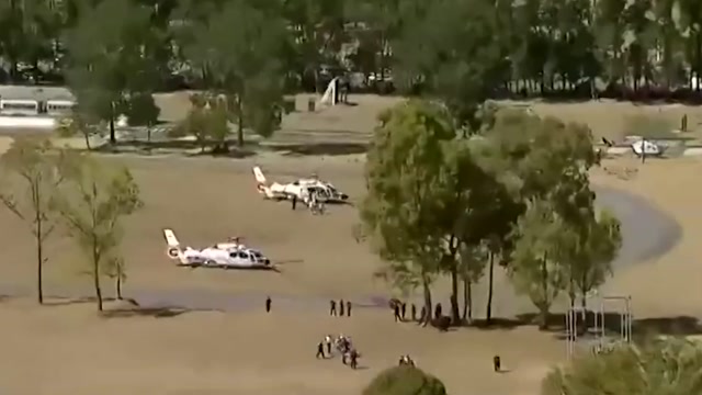 Как игроков сборной Аргентины эвакуировали вертолётами