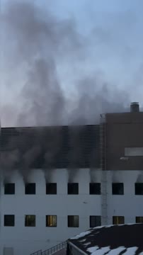Пожар на «Верхней базе» в Кисловодске