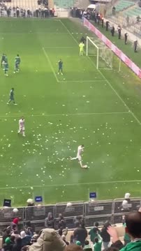 Хаос во время матча чемпионата Турции
