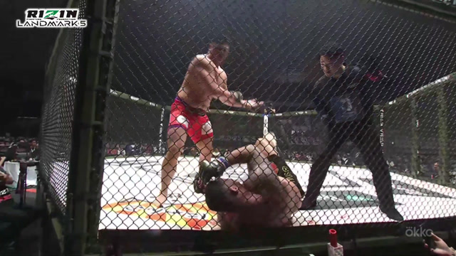 RIZIN LANDMARK 5. Соккер кики Сударио 3 раунд