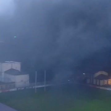 Около стадиона регбийного клуба «Слава» в Москве произошёл пожар